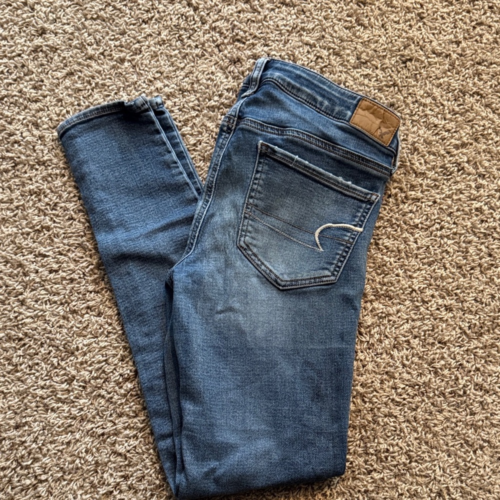 American Eagle Jegging super stretch material size